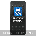 CONTURA II, TRACTION CONTROL, BLUE SINGLE LENS, SINGLE UPPER DEPENDENT