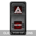 CONTURA X, HAZARD, SEALED ROCKER SWITCH, RED LENS