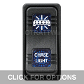 CONTURA X, CHASE LIGHT, SEALED ROCKER SWITCH, BLUE LENS