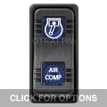 CONTURA X, AIR COMPRESSOR, SEALED ROCKER SWITCH, BLUE LENS