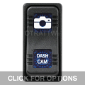 CONTURA X, DASH CAM, SEALED ROCKER SWITCH, BLUE LENS