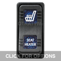CONTURA X, SEAT HEATER, SEALED ROCKER SWITCH, BLUE LENS