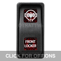 CONTURA XI, FRONT LOCKER, SEALED ROCKER SWITCH, RED LENS