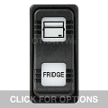 CONTURA X, FRIDGE, SEALED ROCKER SWITCH, WHITE LENS