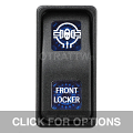CONTURA XI, FRONT LOCKER, SEALED ROCKER SWITCH, BLUE LENS