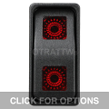 CONTURA XI, SEALED ROCKER SWITCH, RED LENS