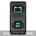 CONTURA X, AUX BATTERY, SEALED ROCKER SWITCH, GREEN LENS