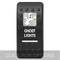 CONTURA II, GHOST LIGHTS, WHITE LENS, ROCKER ONLY