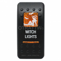 CONTURA II, WITCH LIGHTS, AMBER LENS, ROCKER ONLY