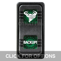CONTURA X, BACKUP!, SEALED ROCKER SWITCH, GREEN LENS