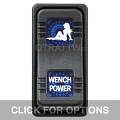 CONTURA X, WENCH POWER, SEALED ROCKER SWITCH, BLUE LENS