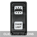 CONTURA X, CHASE LIGHT, SEALED ROCKER SWITCH, WHITE LENS