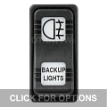CONTURA X, BACKUP LIGHTS, SEALED ROCKER SWITCH, WHITE LENS