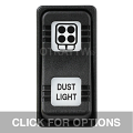 CONTURA X, DUST LIGHT, SEALED ROCKER SWITCH, WHITE LENS