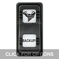 CONTURA X, BACKUP!, SEALED ROCKER SWITCH, WHITE LENS CONTURA X, BACKUP!, SEALED ROCKER SWITCH, WHITE LENS