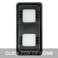CONTURA X, SEALED ROCKER SWITCH, WHITE LENS CONTURA X, SEALED ROCKER SWITCH, WHITE LENS