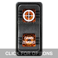 CONTURA X, DAMN ZOMBIES, SEALED ROCKER SWITCH, AMBER LENS