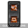 CONTURA X, BOAR LIGHTS, SEALED ROCKER SWITCH, AMBER LENS