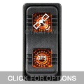 CONTURA X, GPS, SEALED ROCKER SWITCH, AMBER LENS