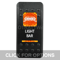 CONTURA II, LIGHT BAR, AMBER LENS, UPPER INDEPENDENT