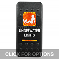 CONTURA II, UNDERWATER LIGHTS, AMBER LENS, UPPER INDEPENDENT
