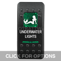 CONTURA II, UNDERWATER LIGHTS, GREEN LENS, LOWER INDEPENDENT