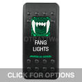 CONTURA II, FANG LIGHTS, GREEN LENS, LOWER INDEPENDENT