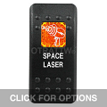 CONTURA II, SPACE LASER, AMBER SINGLE LENS, SINGLE UPPER DEPENDENT