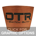 OTR Switch Guys Cup Sleeve, Saddle Brown