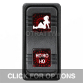 CONTURA X, HO HO HO, SEALED ROCKER SWITCH, RED LENS