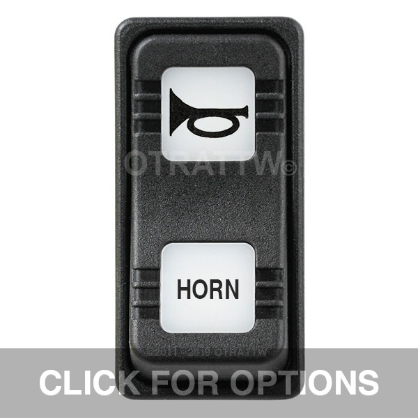 CONTURA X, HORN, SEALED ROCKER SWITCH, WHITE LENS CONTURA X, HORN, SEALED ROCKER SWITCH, WHITE LENS