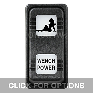 CONTURA X, WENCH POWER, SEALED ROCKER SWITCH, WHITE LENS
