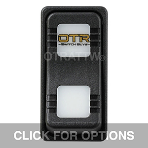 CONTURA X, OTR LOGO, SEALED ROCKER SWITCH, WHITE LENS