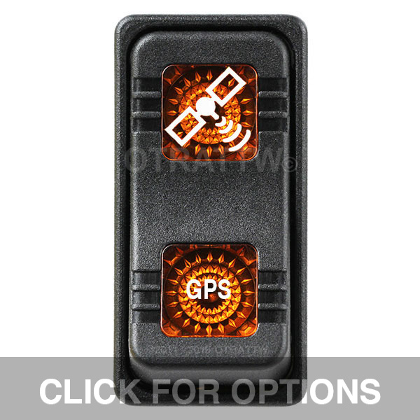 CONTURA X, GPS, SEALED ROCKER SWITCH, AMBER LENS