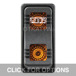 CONTURA X, OTR LOGO, SEALED ROCKER SWITCH, AMBER LENS