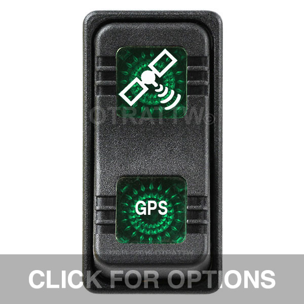 CONTURA X, GPS, SEALED ROCKER SWITCH, GREEN LENS CONTURA X, GPS, SEALED ROCKER SWITCH, GREEN LENS