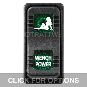 CONTURA X, WENCH POWER, SEALED ROCKER SWITCH, GREEN LENS CONTURA X, WENCH POWER, SEALED ROCKER SWITCH, GREEN LENS