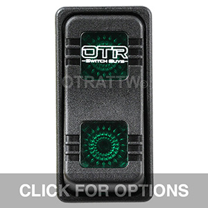 CONTURA X, OTR LOGO, SEALED ROCKER SWITCH, GREEN LENS