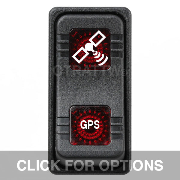 CONTURA X, GPS, SEALED ROCKER SWITCH, RED LENS