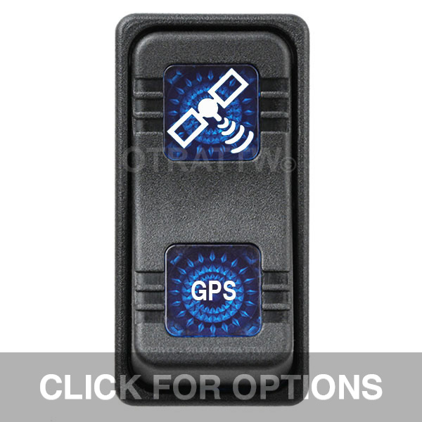 CONTURA X, GPS, SEALED ROCKER SWITCH, BLUE LENS