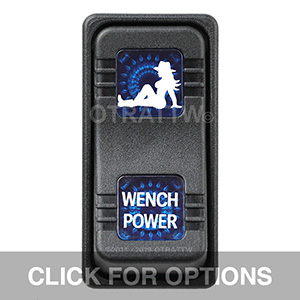 CONTURA X, WENCH POWER, SEALED ROCKER SWITCH, BLUE LENS CONTURA X, WENCH POWER, SEALED ROCKER SWITCH, BLUE LENS