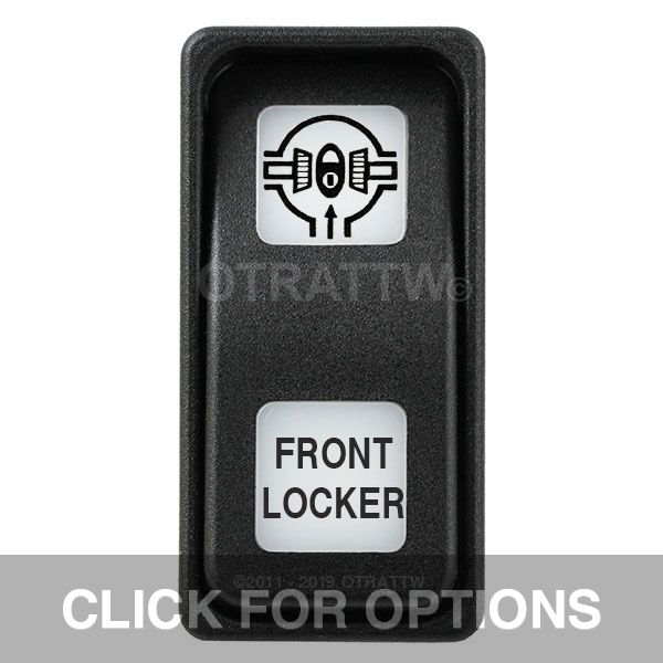 CONTURA XI, FRONT LOCKER, SEALED ROCKER SWITCH, WHITE LENS