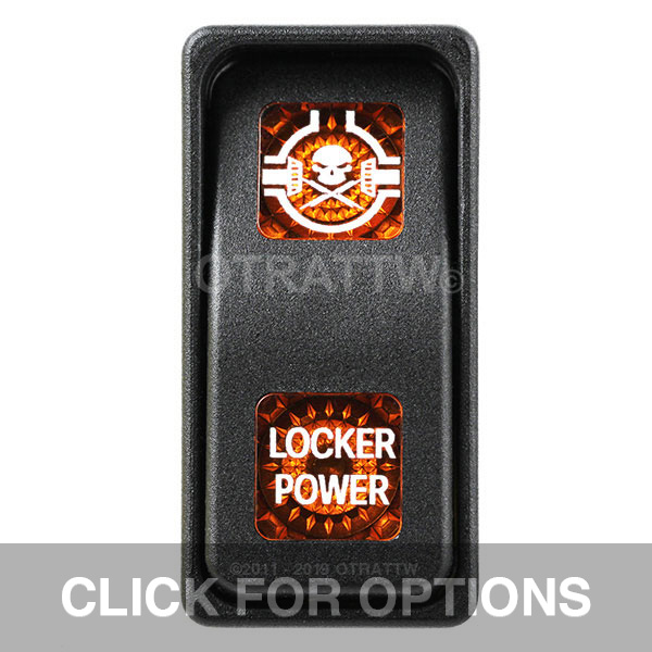 CONTURA XI, LOCKER POWER, SEALED ROCKER SWITCH, AMBER LENS CONTURA XI, LOCKER POWER, SEALED ROCKER SWITCH, AMBER LENS