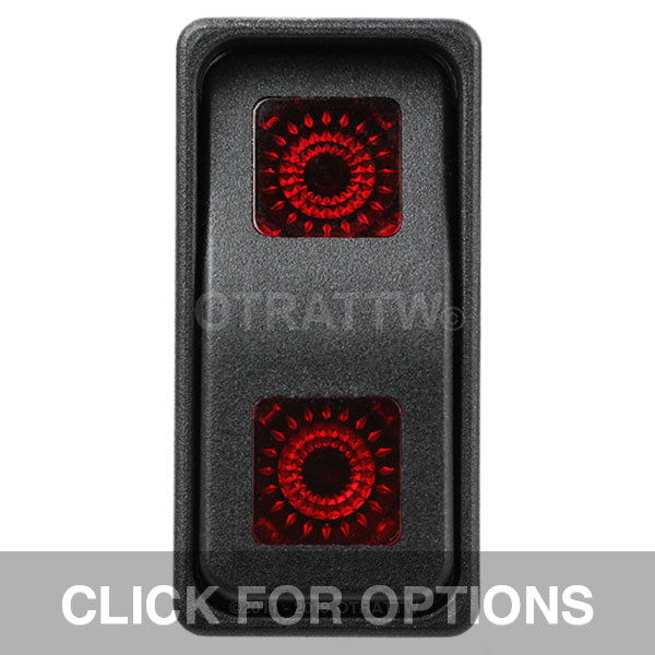 CONTURA XI, SEALED ROCKER SWITCH, RED LENS