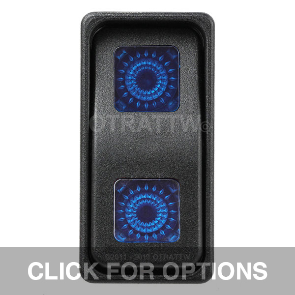 CONTURA XI, SEALED ROCKER SWITCH, BLUE LENS