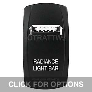 CONTURA V, RADIANCE LIGHT BAR, ROCKER ONLY CONTURA V, RADIANCE LIGHT BAR, ROCKER ONLY