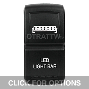 CONTURA XIV, LED SINGLE LIGHT BAR, ROCKER ONLY