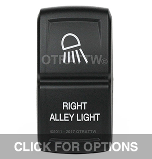 CONTURA XIV, RIGHT ALLEY LIGHT, ROCKER ONLY CONTURA XIV, RIGHT ALLEY LIGHT, ROCKER ONLY