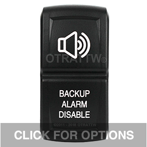 CONTURA XIV, BACKUP ALARM DISABLE, LOWER INDEPENDENT