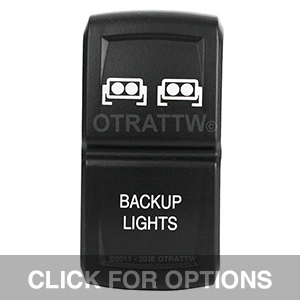 OTRATTW Carling Technologies Contura II Rocker Switch RED LENS LIGHT BAR